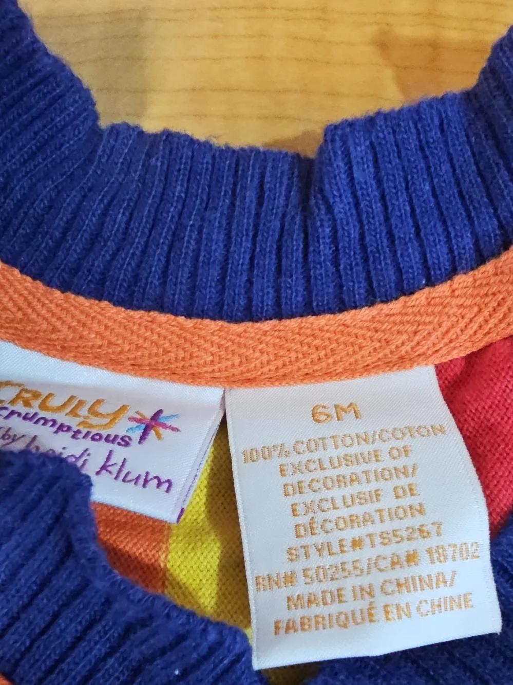 Babies' Striped Hooded Sweater - Blue, Forest Green, Orange, Yellow, Red, Cream
